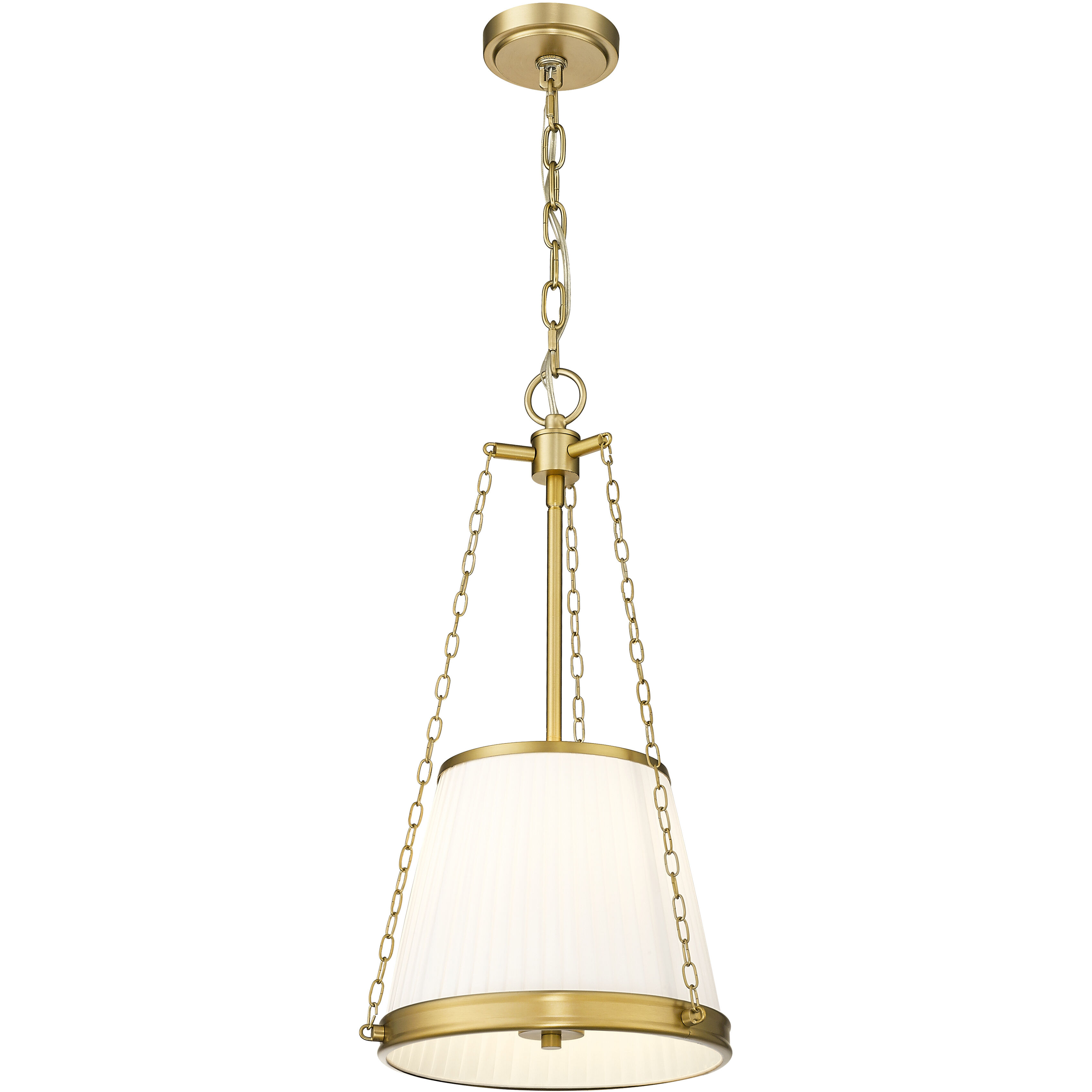 Madeline 4 Light 12 inch Modern Gold Pendant Ceiling Light