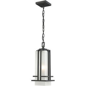 Abbey 1 Light 6.63 inch Black Outdoor Chain Mount Ceiling Fixture