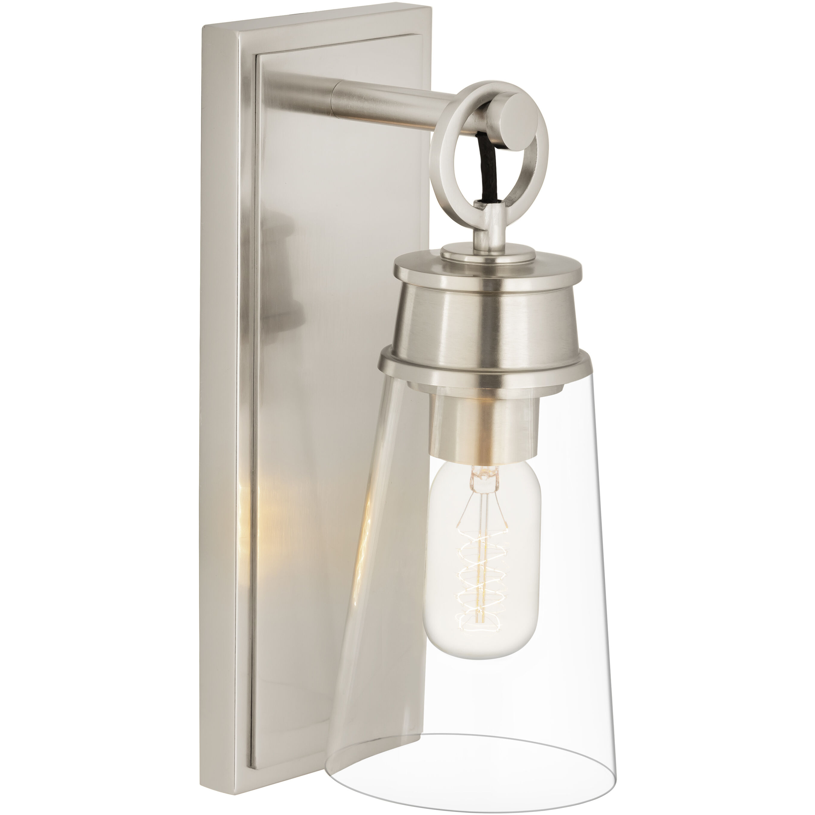Wentworth 1 Light 4.5 inch Brushed Nickel Wall Sconce Wall Light