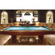 Cobalt 3 Light 49.75 inch Modern Gold Billiard Light Ceiling Light in Smoke Plastic