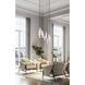 Beau 11 Light 24 inch Brushed Nickel Chandelier Ceiling Light