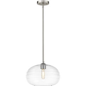 Harmony 1 Light 14 inch Brushed Nickel Pendant Ceiling Light