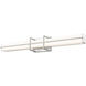 Harrison LED 32 inch Brushed Nickel Vanity Wall Light
