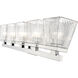 Astor 5 Light 36 inch Chrome Vanity Wall Light