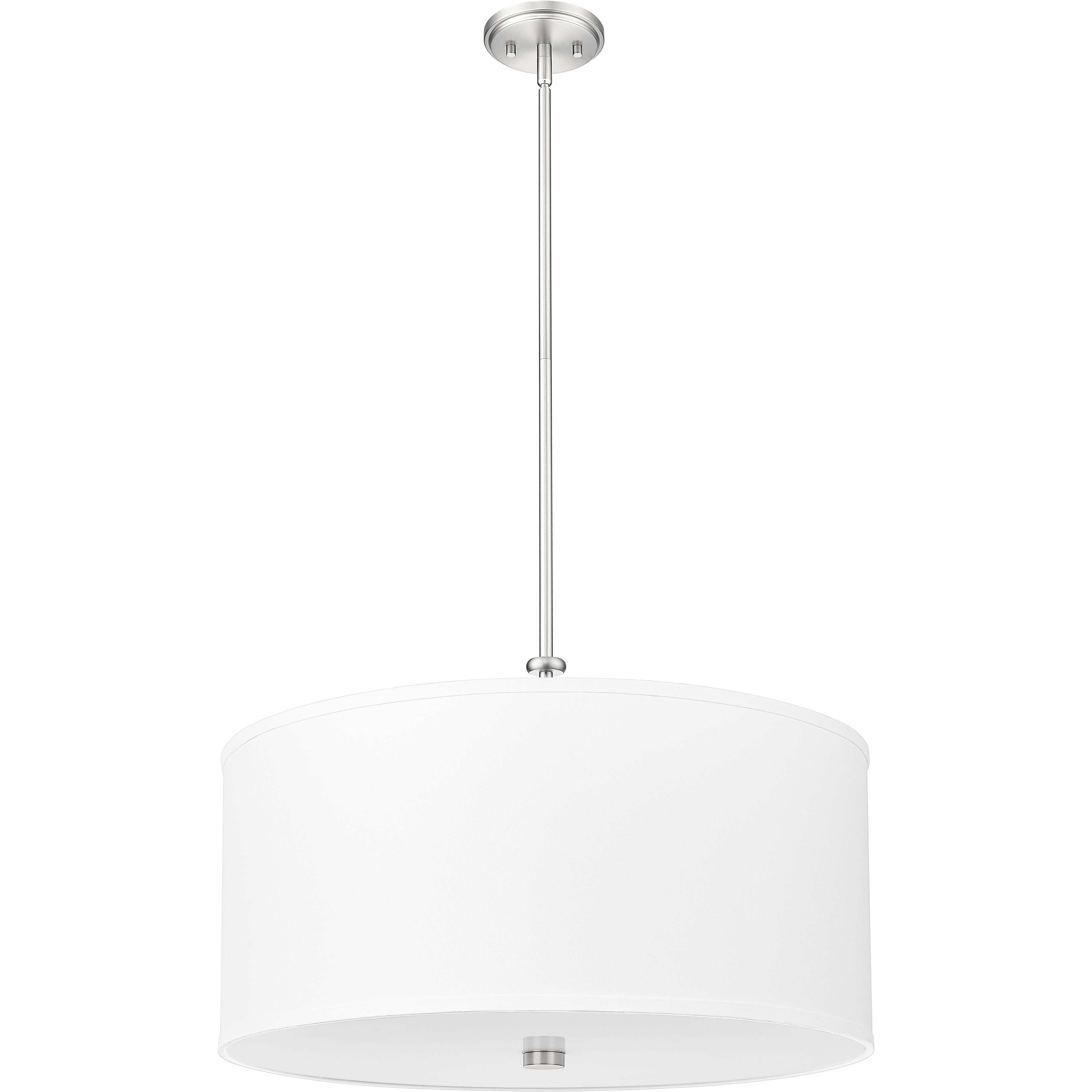 Linden Pendant Ceiling Light in Brushed Nickel