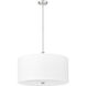 Linden Pendant Ceiling Light in Brushed Nickel