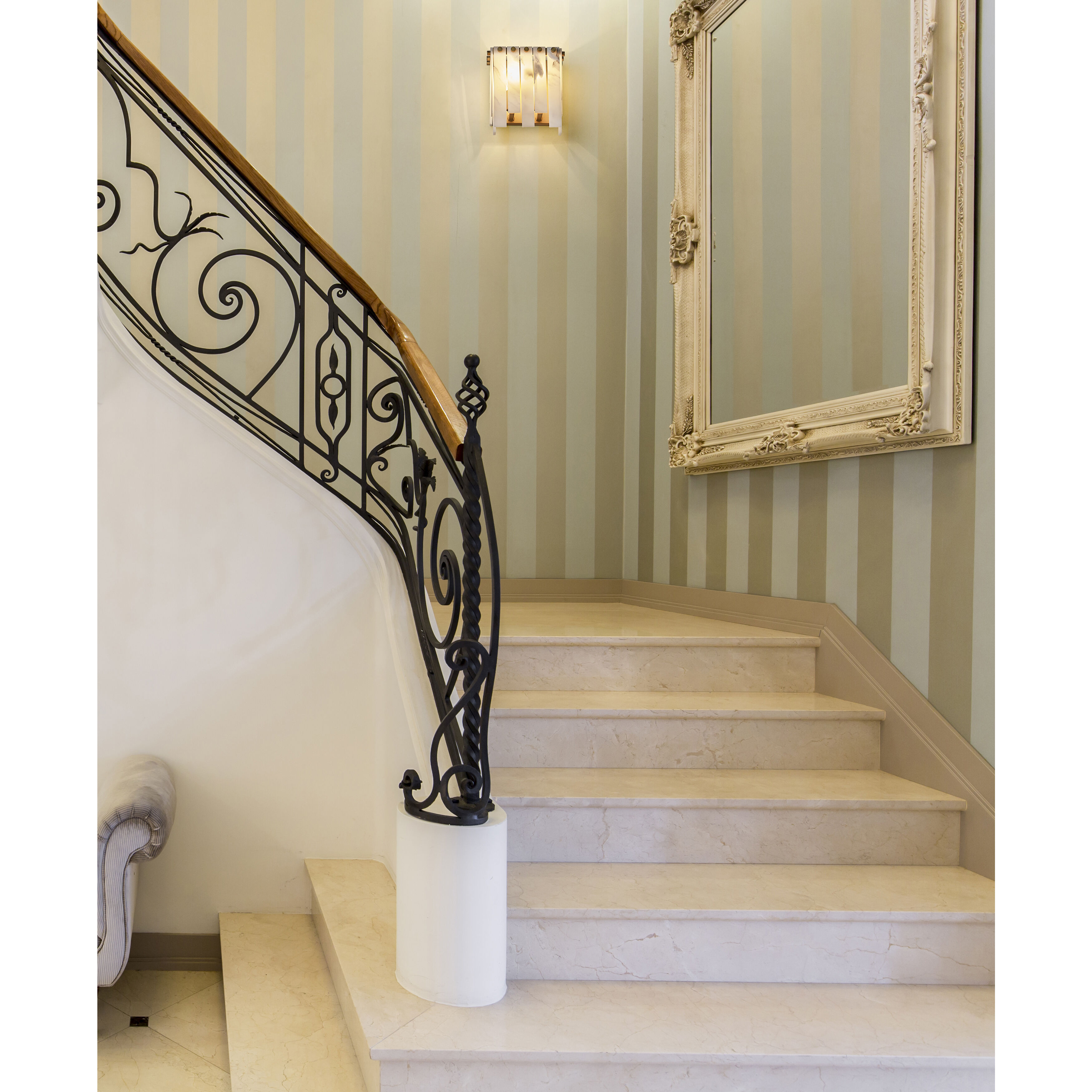 Viviana 2 Light 7.5 inch Rubbed Brass Wall Sconce Wall Light