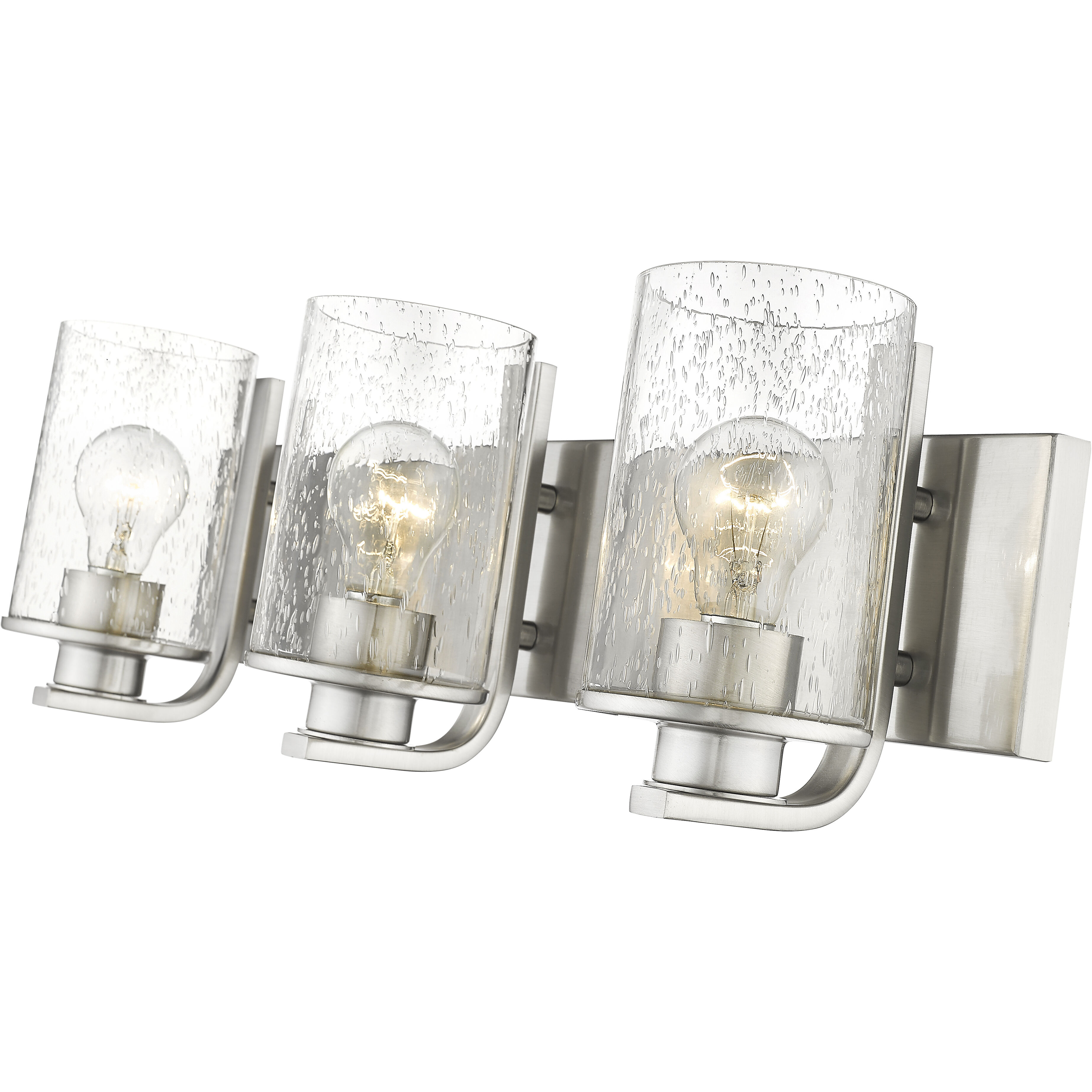 Beckett 3 Light 23 inch Brushed Nickel Vanity Wall Light