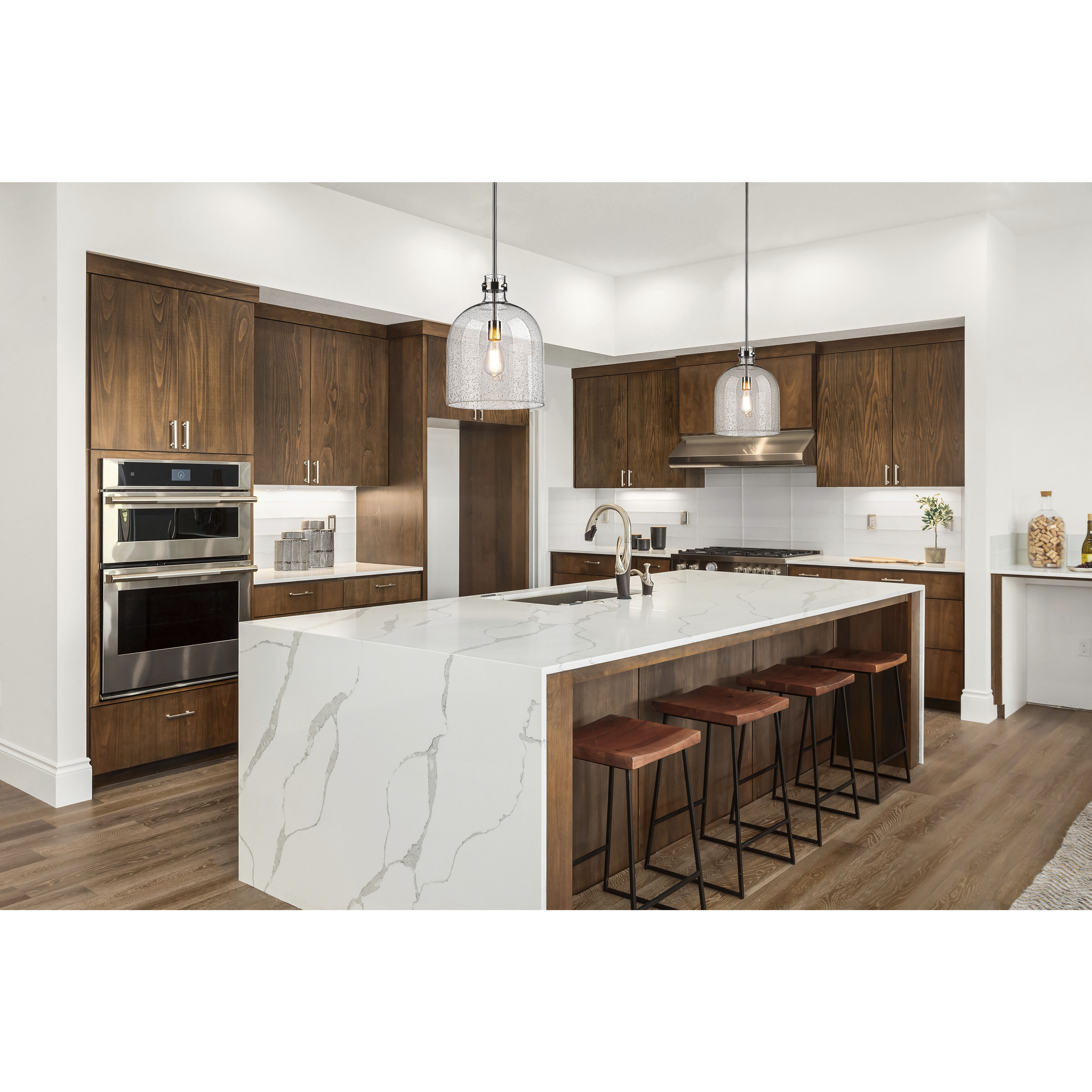 Pearson 1 Light 12 inch Brushed Nickel Pendant Ceiling Light