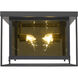 Infinity 4 Light 16 inch Misty Charcoal Flush Mount Ceiling Light