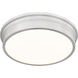 Bentley LED 20 inch Brushed Nickel Flush Mount Ceiling Light