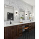 Cooper LED 18 inch Matte Black Vanity Wall Light