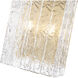 Glacier Wall Sconce Wall Light in Modern Gold