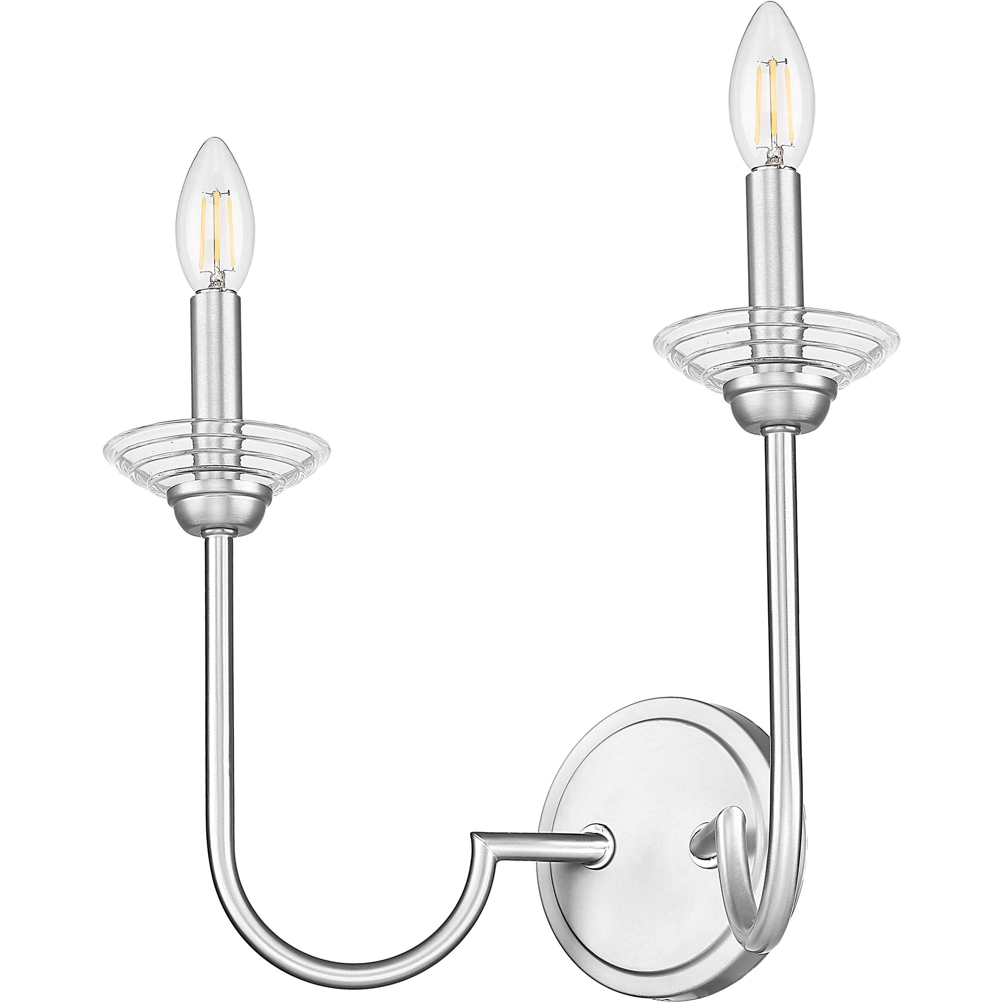 Allistair Wall Sconce Wall Light in Brushed Nickel