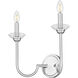 Allistair Wall Sconce Wall Light in Brushed Nickel