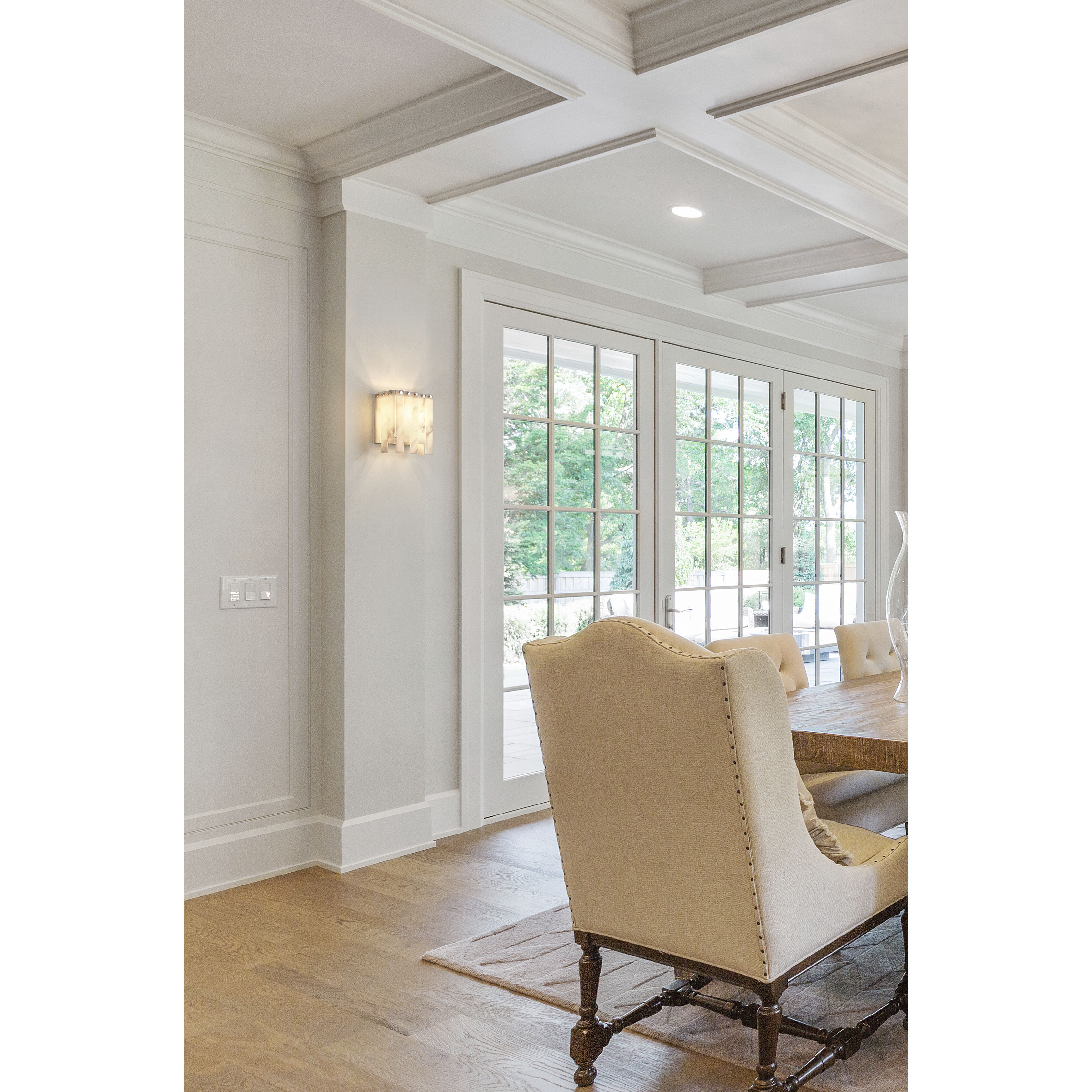 Viviana 2 Light 7.5 inch Polished Nickel Wall Sconce Wall Light