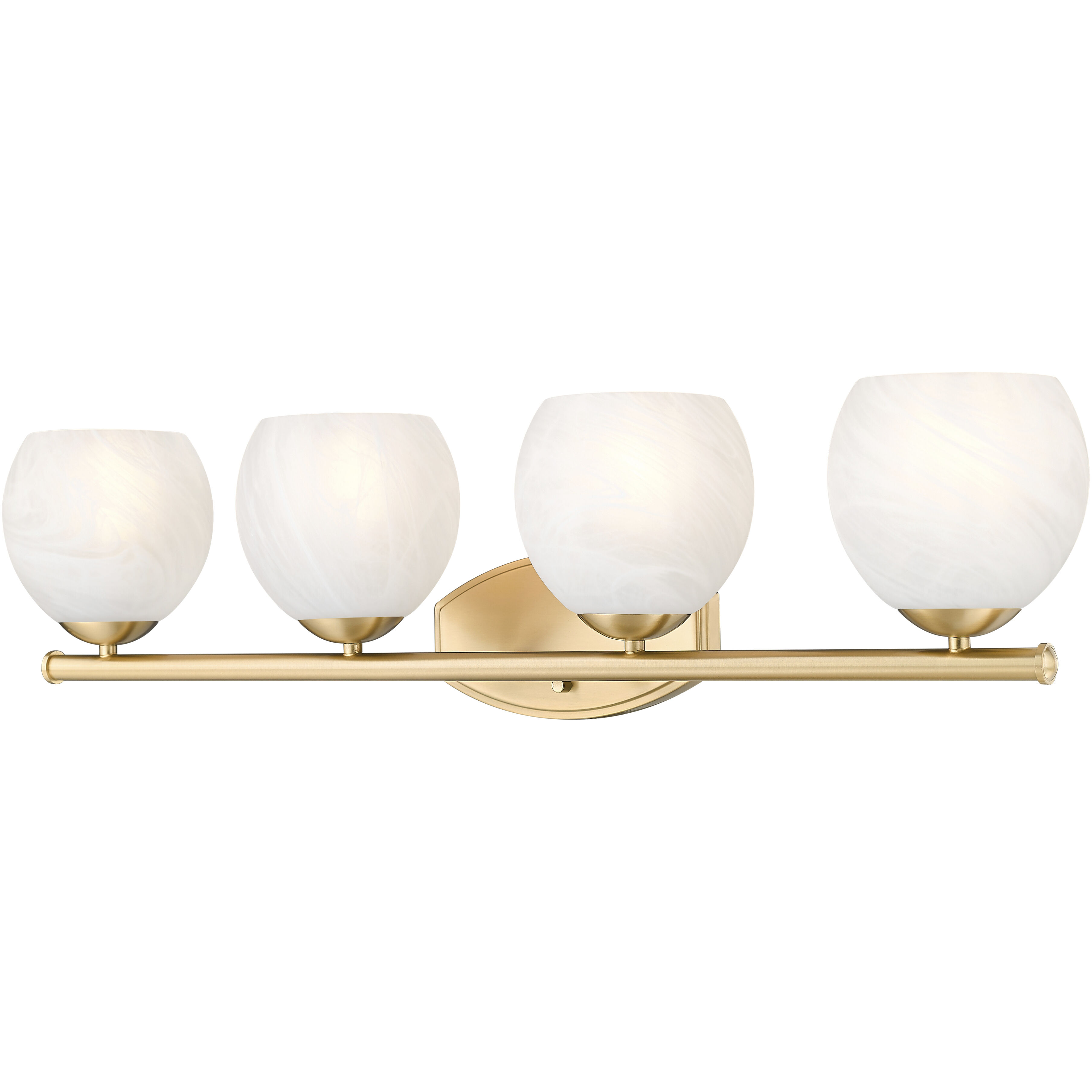 Colette Vanity Wall Light in Modern Gold