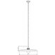 Paloma 1 Light 24 inch Brushed Nickel Pendant Ceiling Light