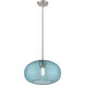 Harmony 1 Light 14 inch Brushed Nickel Pendant Ceiling Light