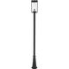 Sheridan 1 Light 116.5 inch Black Outdoor Post Mounted Fixture