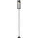 Barwick LED 100.75 inch Black Outdoor Post Mounted Fixture