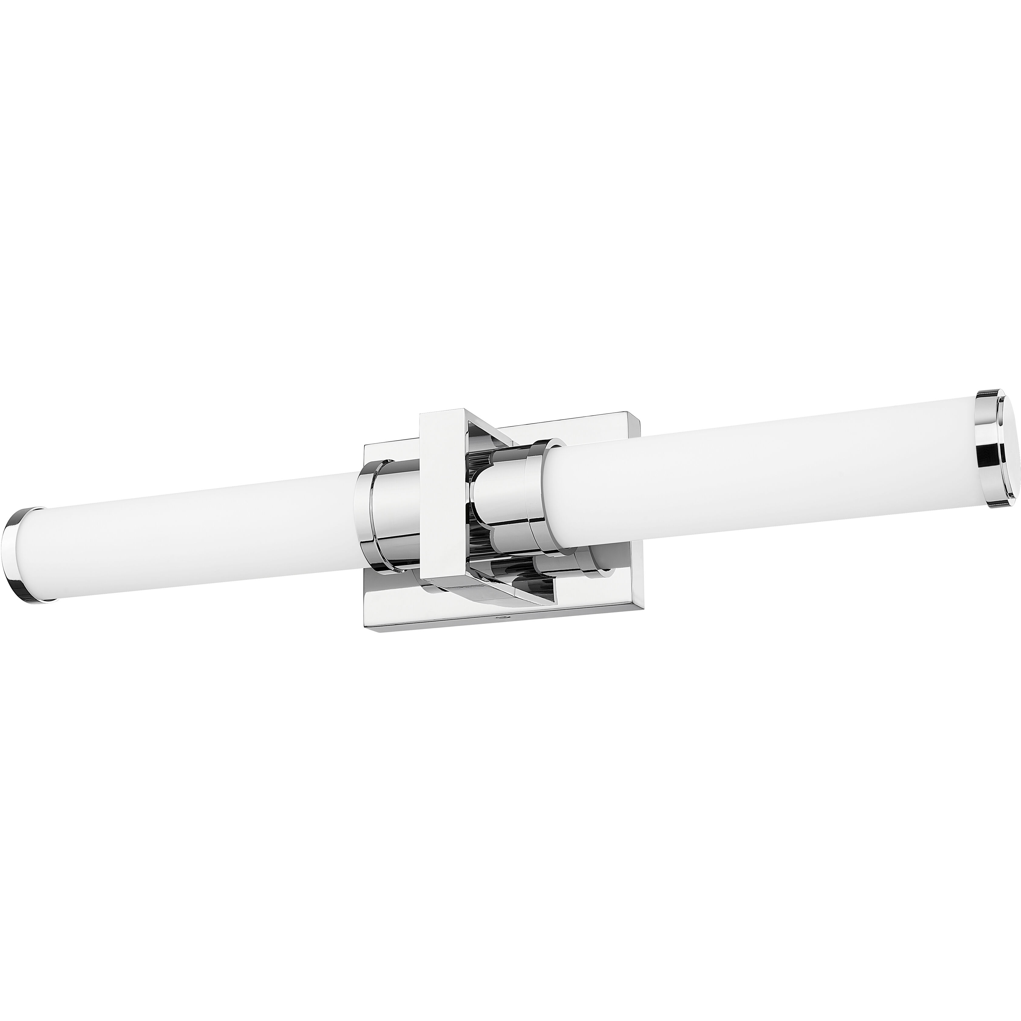 Idris LED 25.5 inch Chrome Bathroom Vanity Wall Light