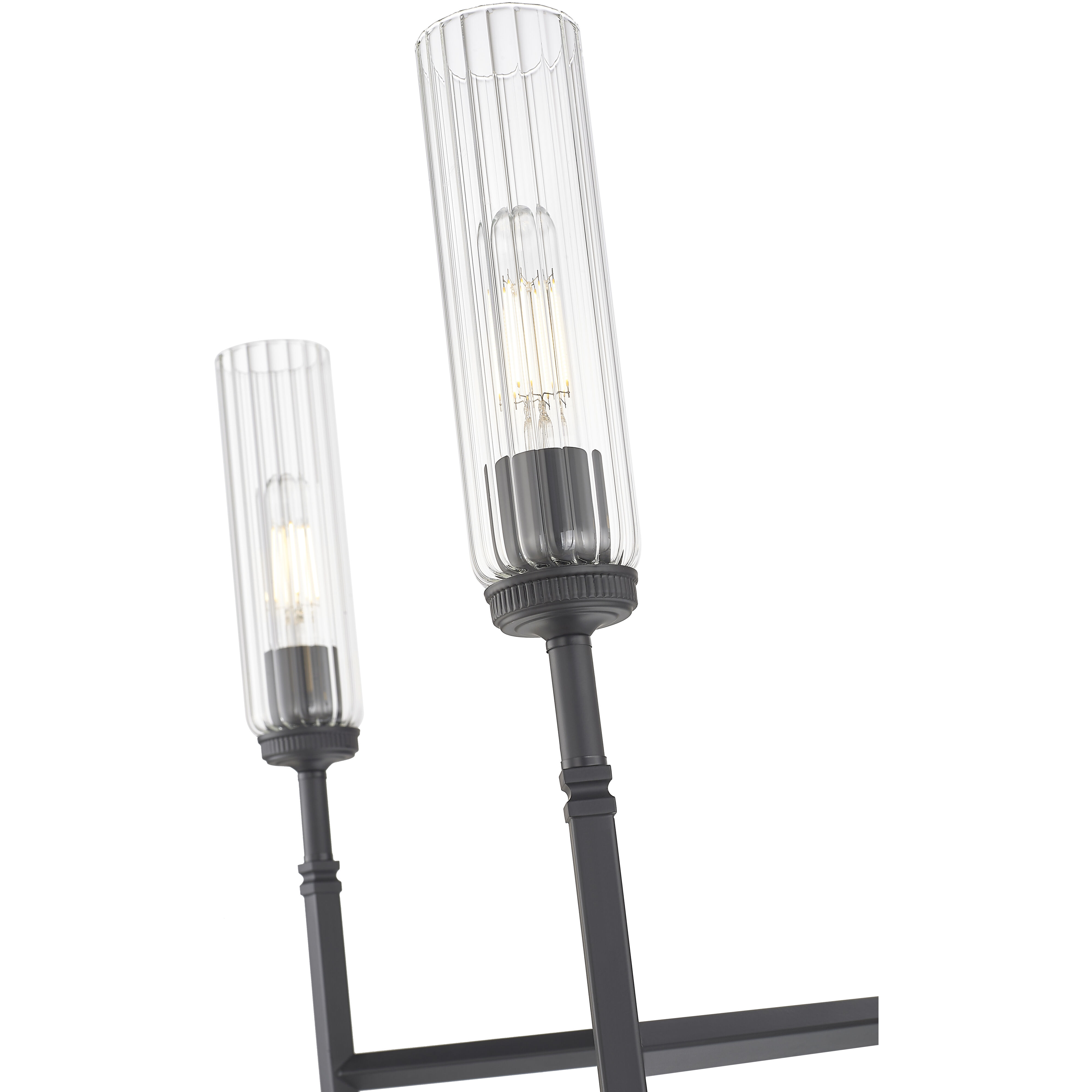 Esme 5 Light 32 inch Matte Black Chandelier Ceiling Light