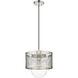 Kipton 1 Light 11 inch Polished Nickel Pendant Ceiling Light