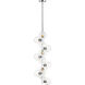 Marquee 12 Light 14 inch Chrome Chandelier Ceiling Light