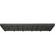 Multi Point Canopy Matte Black Ceiling Plate