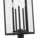 Nova 5 Light 129.75 inch Black Outdoor Post Mounted Fixture