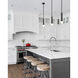 Stari 1 Light 4.75 inch Matte Black Pendant Ceiling Light