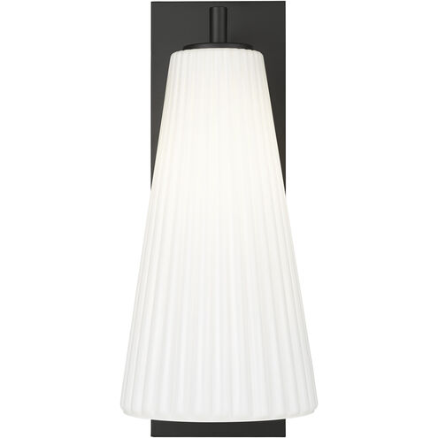 Farrell 1 Light 7.25 inch Matte Black Wall Sconce Wall Light