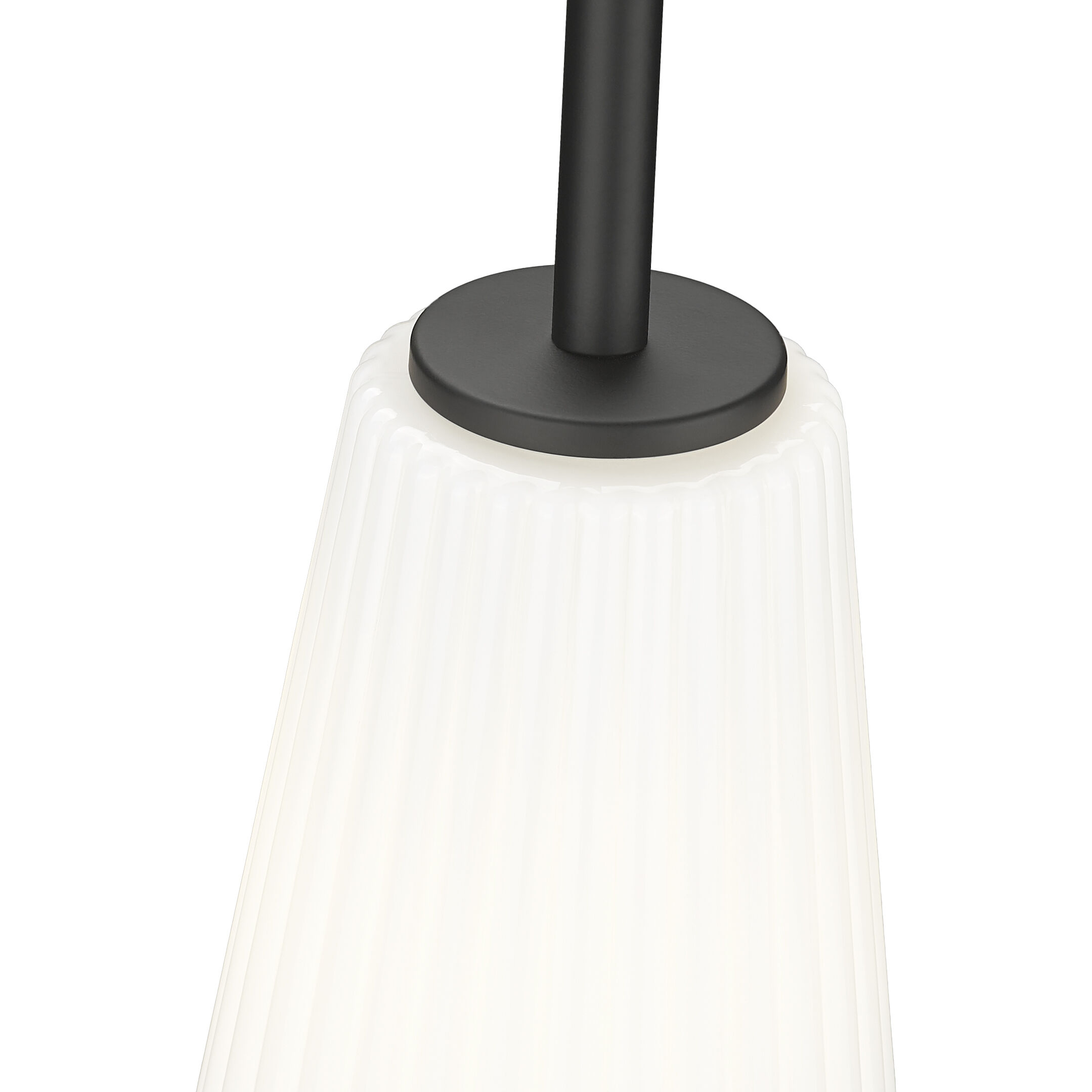 Farrell 1 Light 7.25 inch Matte Black Pendant Ceiling Light