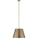 Lilly 1 Light 24 inch Modern Gold Pendant Ceiling Light