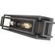 Titania 2 Light 4.75 inch Matte Black Vanity Wall Light