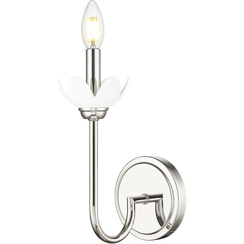 Allistair Wall Sconce Wall Light in Polished Nickel