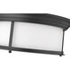 Sonna 3 Light 15.5 inch Matte Black Flush Mount Ceiling Light