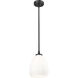 Oren 1 Light 8 inch Matte Black Pendant Ceiling Light