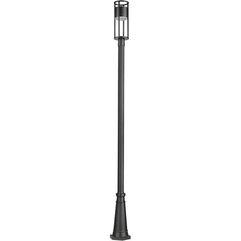 Luca LED 115.75 inch Black Outdoor Post Mounted Fixture