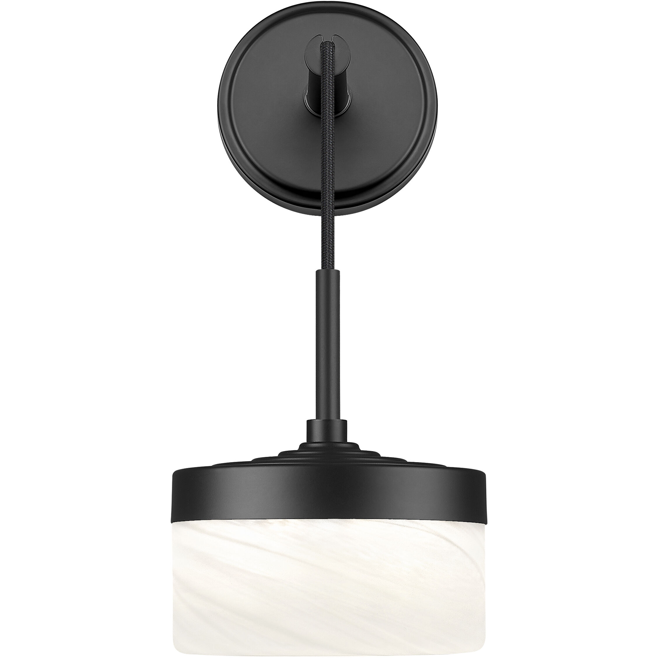 Renaud Wall Sconce Wall Light in Matte Black