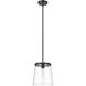 Callista 1 Light 10 inch Matte Black Pendant Ceiling Light