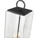 Sana 3 Light 100.25 inch Black Outdoor Post Mounted Fixture