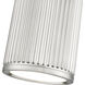 Stari LED 6.25 inch Brushed Nickel Flush Mount Ceiling Light