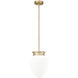 Gideon 1 Light 10 inch Modern Gold Pendant Ceiling Light