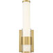 Egon Wall Sconce Wall Light in Modern Gold