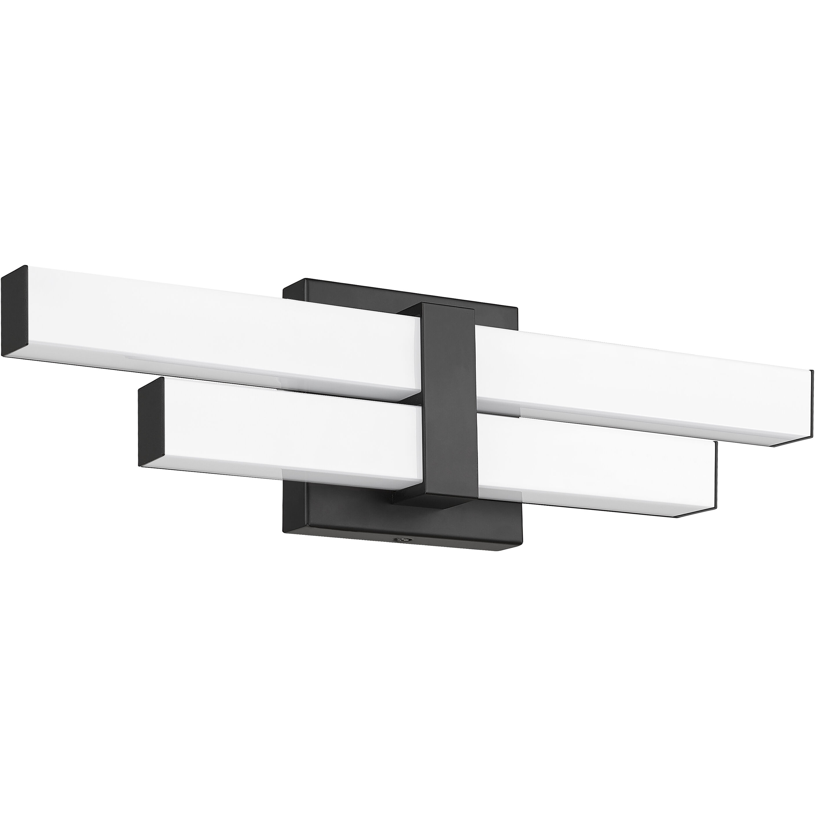 Zane LED 18 inch Matte Black Vanity Wall Light