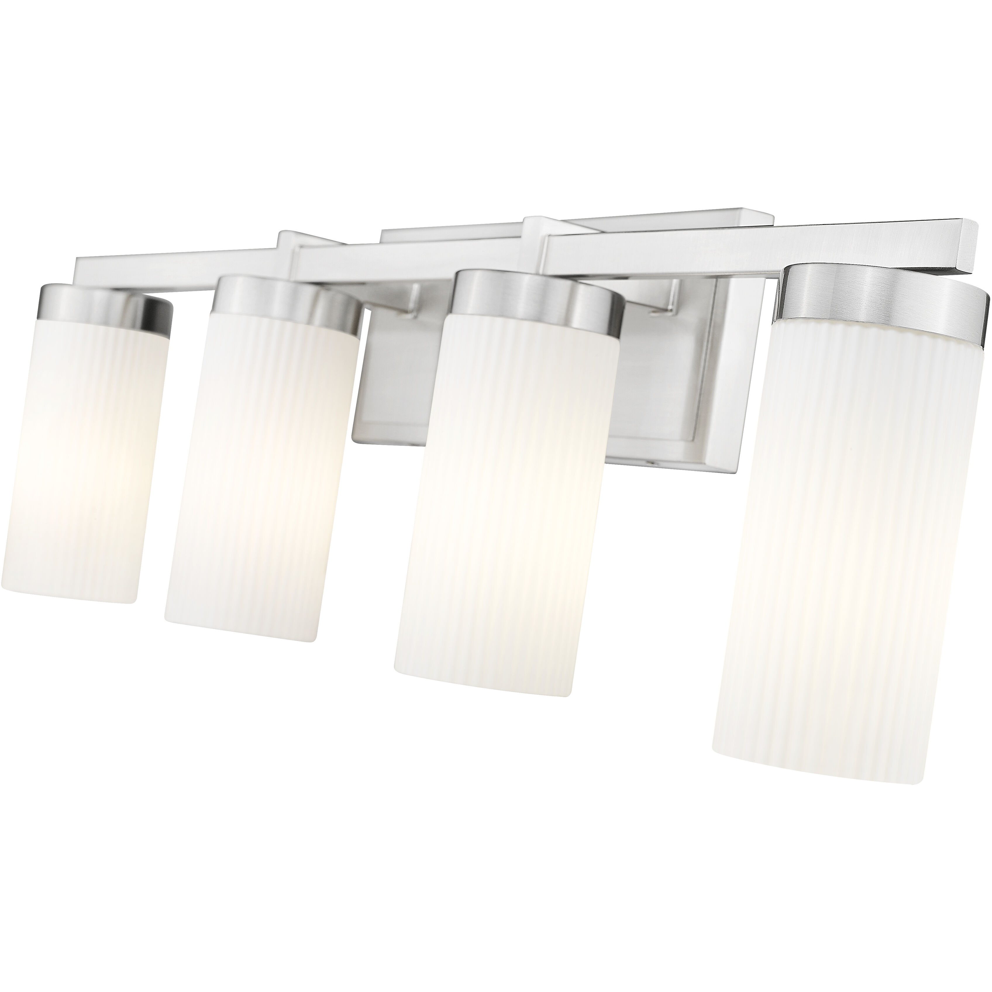 Danica 4 Light 29.5 inch Brushed Nickel Bath Vanity Light Wall Light