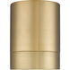 Algar LED 6 inch Modern Gold Flush Mount Ceiling Light