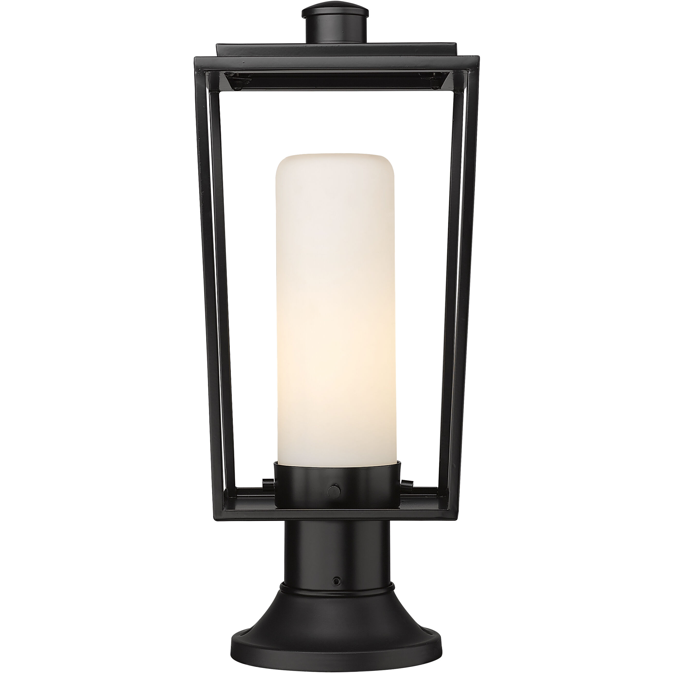 Sheridan 1 Light 19.5 inch Black Outdoor Pier Mounted Fixture